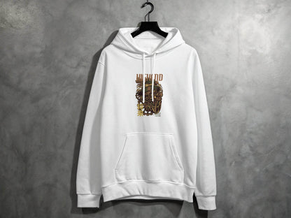 Highend Steampunk Character Illustration Print Hoodie - Design & Vybe