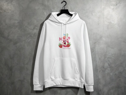 'Stylish Hello Strawberry Graphics Hoodie product type'