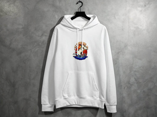 Hammerhead Shark Illustration Graphic Hoodie - Design & Vybe