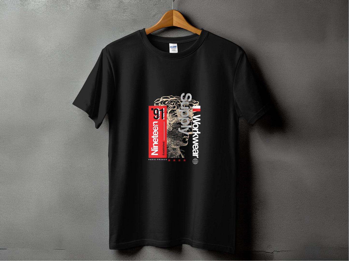 Nineteen Ninety One Paris Prance Worldly Solutions T-Shirt - Design & Vybe