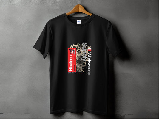 Nineteen Ninety One Paris Prance Worldly Solutions T-Shirt - Design & Vybe