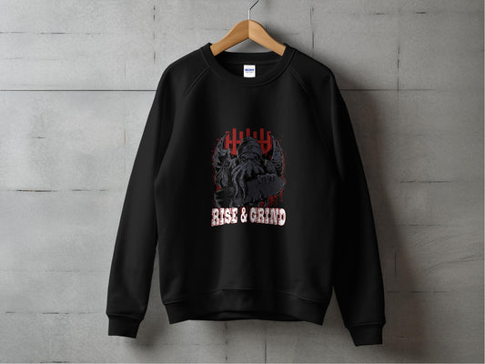 Rise & Grind Stylish Graphic Sweatshirt product