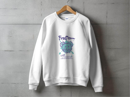 Freedom Bear Ideal Hope Graphic Design Cool Sweater - Design & Vybe