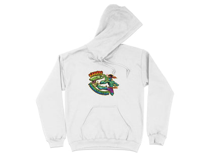 Karate Frankenstein Zombie Monster Funny Halloween Hoodie - Design & Vybe