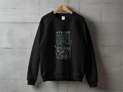 Warrior Apache Gorilla Illustration Artwork Graphic Sweater - Design & Vybe