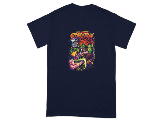 Colorful Comic Book Style Superhero T-shirt product