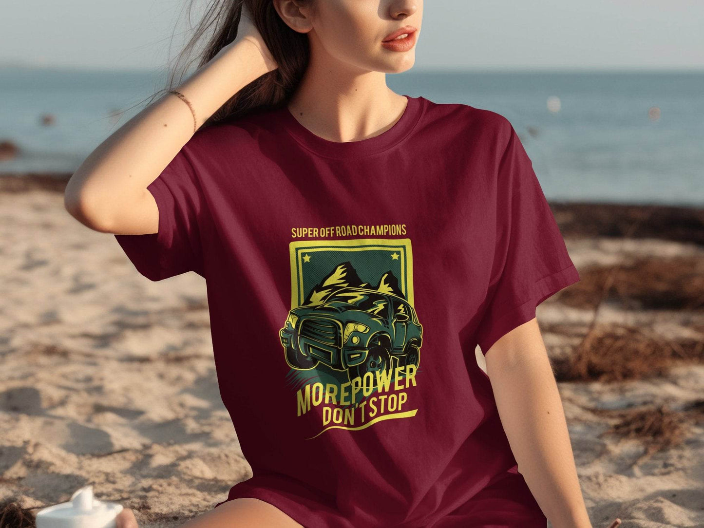 Morepower Don't Stop Super Off Road Champions Graphic T-Shirt - Design & Vybe