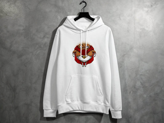 Funny Angry Donut Superhero Graphic Hoodie - Design & Vybe