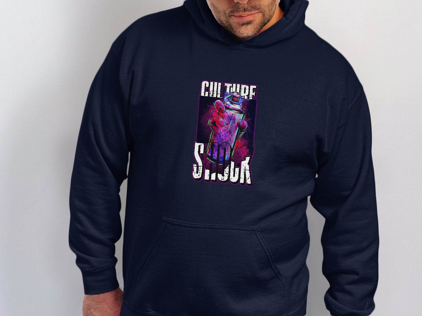 Culture Shock Spray Paint Art Cool Style Hoodie - Design & Vybe