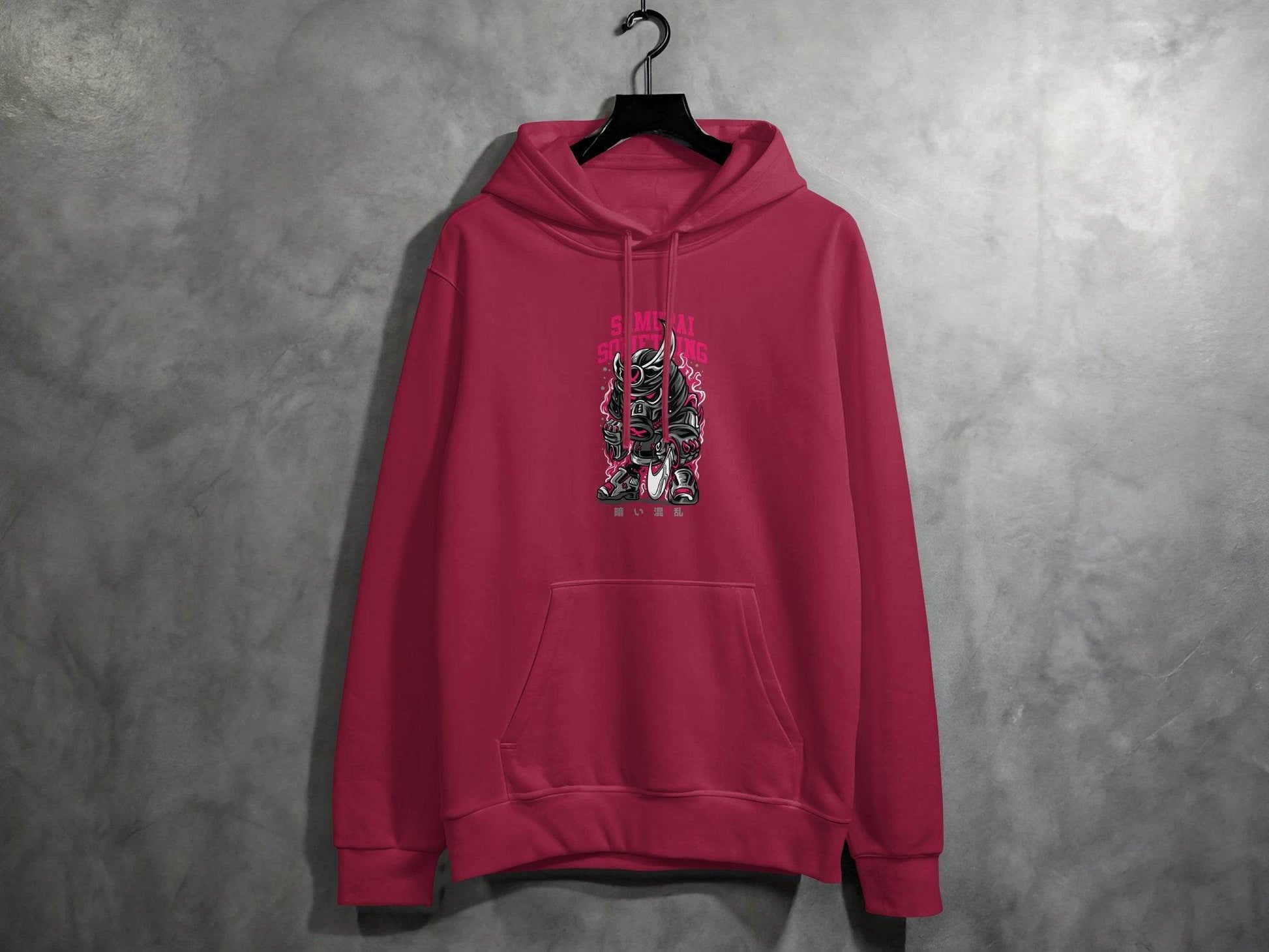 Samurai Something Design Featuring Swords and Shoes Hoodie - Design & Vybe