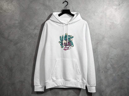 Eye Monster Colorful Fantasy Illustration Graphic Hoodie - Design & Vybe