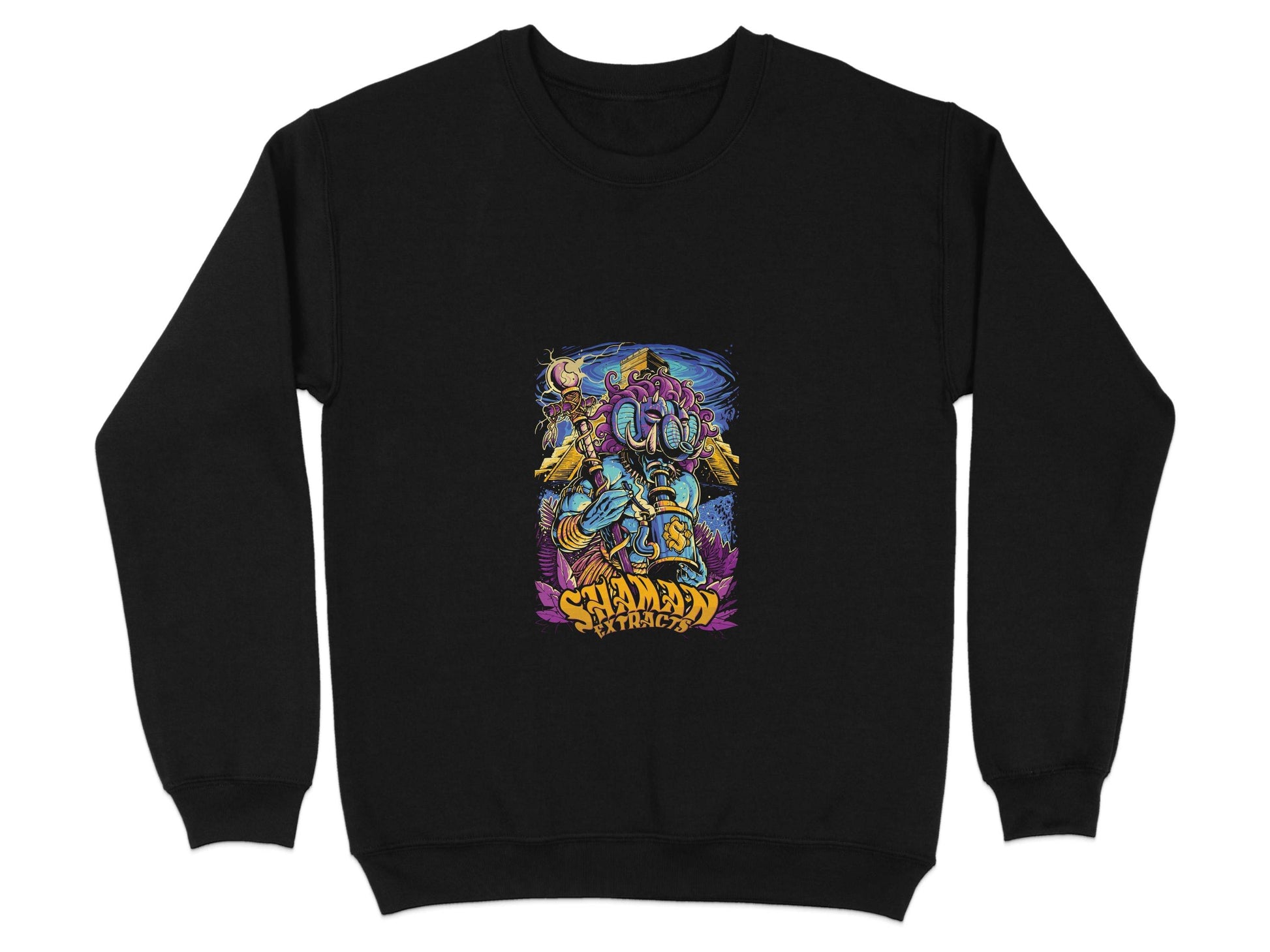 Shaman Extracts Colorful Design Graphic Artwork Sweater - Design & Vybe