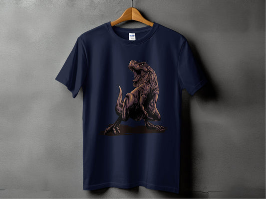 Fierce T-Rex Roaring Dinosaur Graphic T-Shirt - Design & Vybe