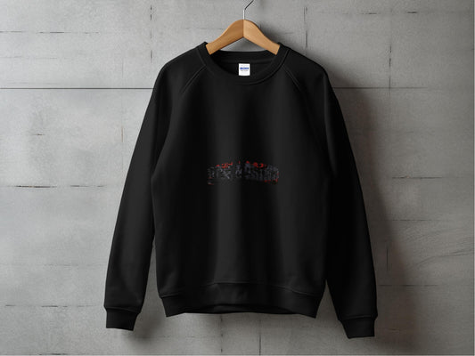 Stylish Black Crew Neck Sweatshirt for Men product