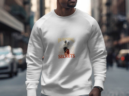 Burning Secrets Angel Graphic Novelty Design Cool Sweater - Design & Vybe