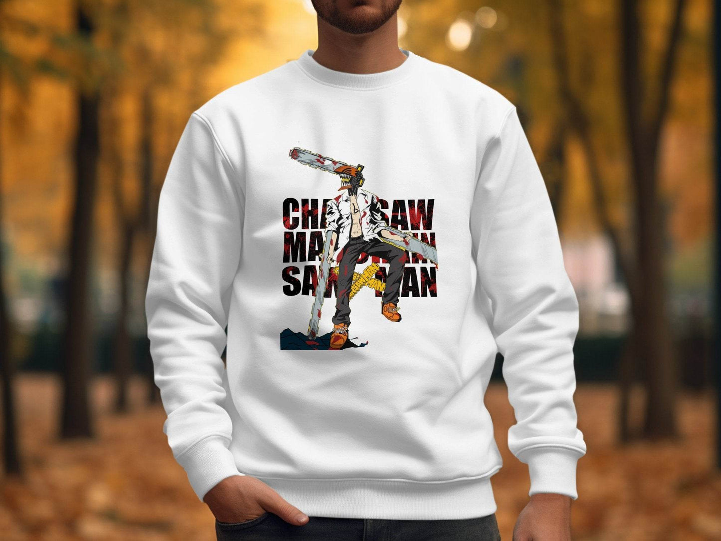 Chainsaw Man Anime Manga Comic Character Stylish Sweater - Design & Vybe