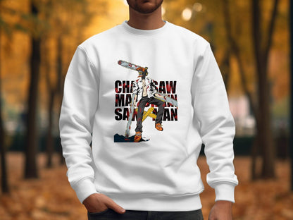 Chainsaw Man Anime Manga Comic Character Stylish Sweater - Design & Vybe