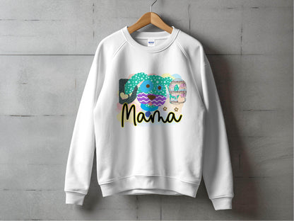 Dog Mama Colorful Graphic Design Great Gift Idea Sweater - Design & Vybe