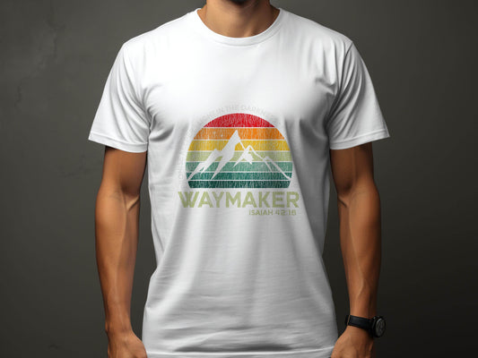 Waymaker Isaiah 42:16 Light In The Darkness T-Shirt - Design & Vybe