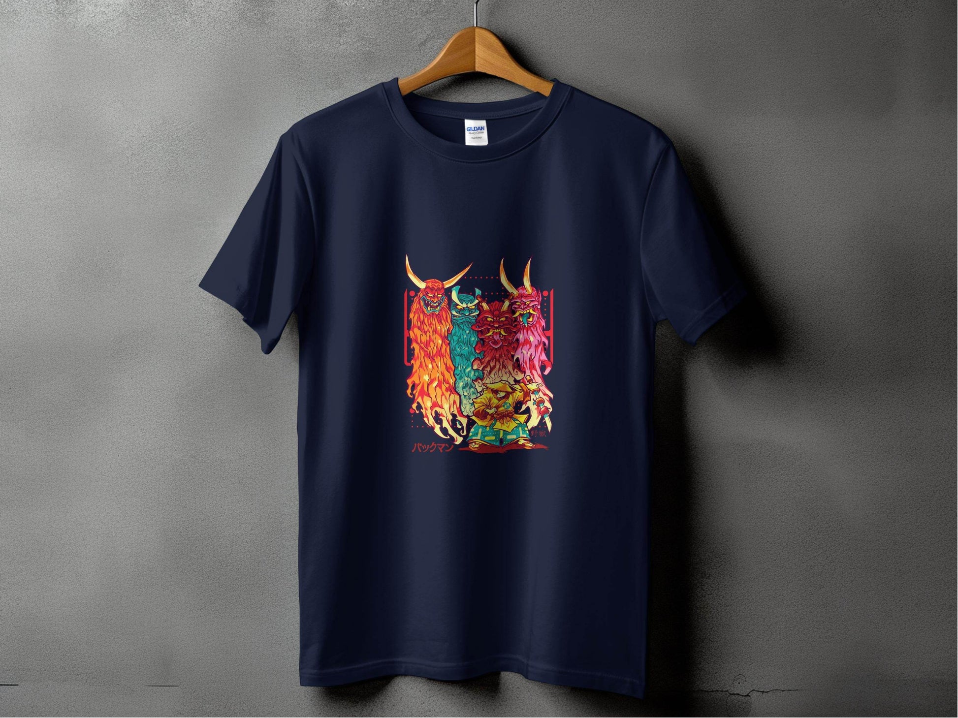 Samurai Versus Demons Graphic Novelty Unisex T-Shirt - Design & Vybe