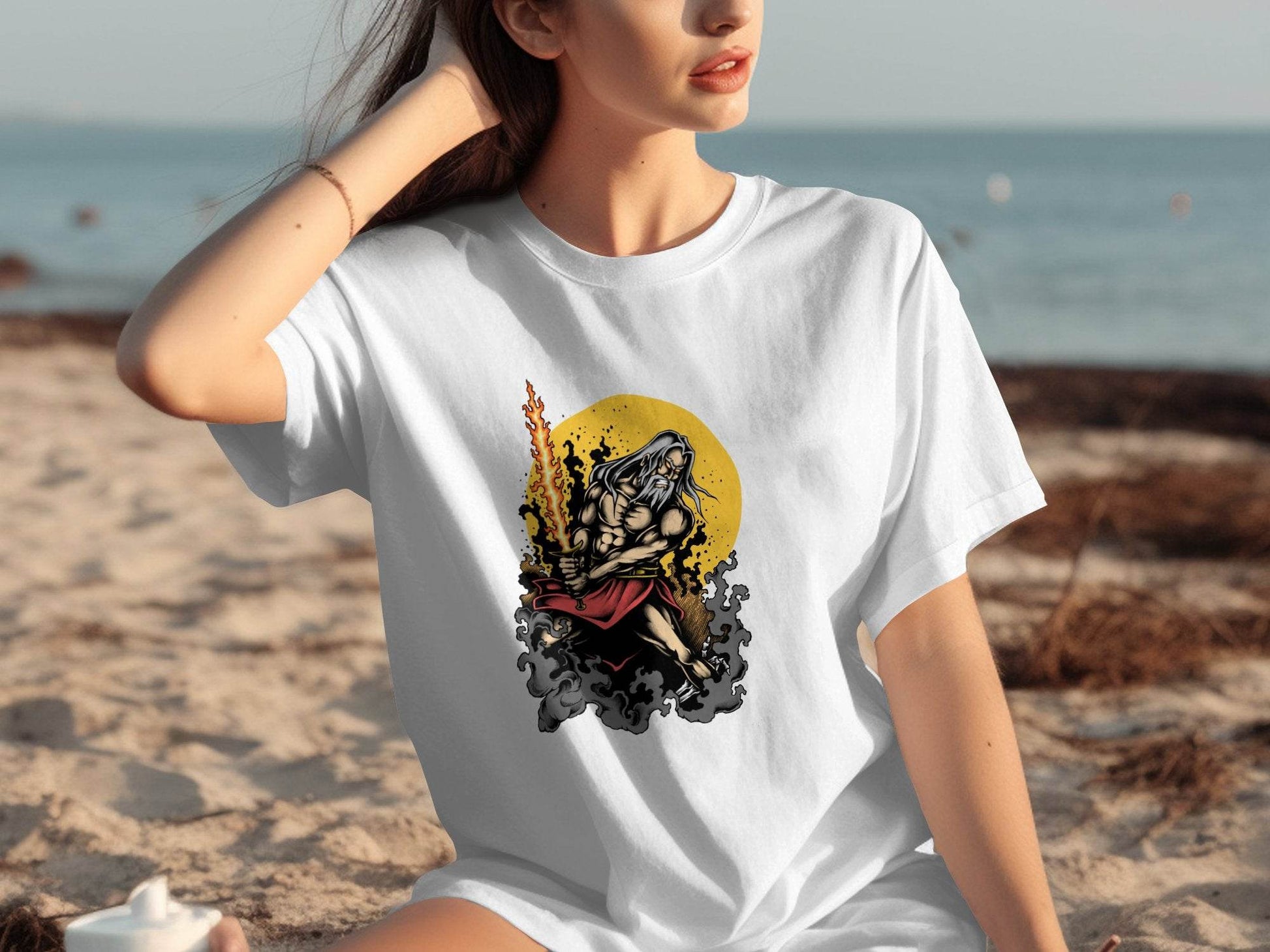 Epic Warrior Graphic Tee Unique Artistic T-Shirt - Design & Vybe