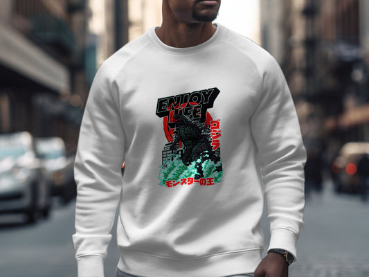 Enjoy Life Graphic Design Comfortable Sweatshirt product