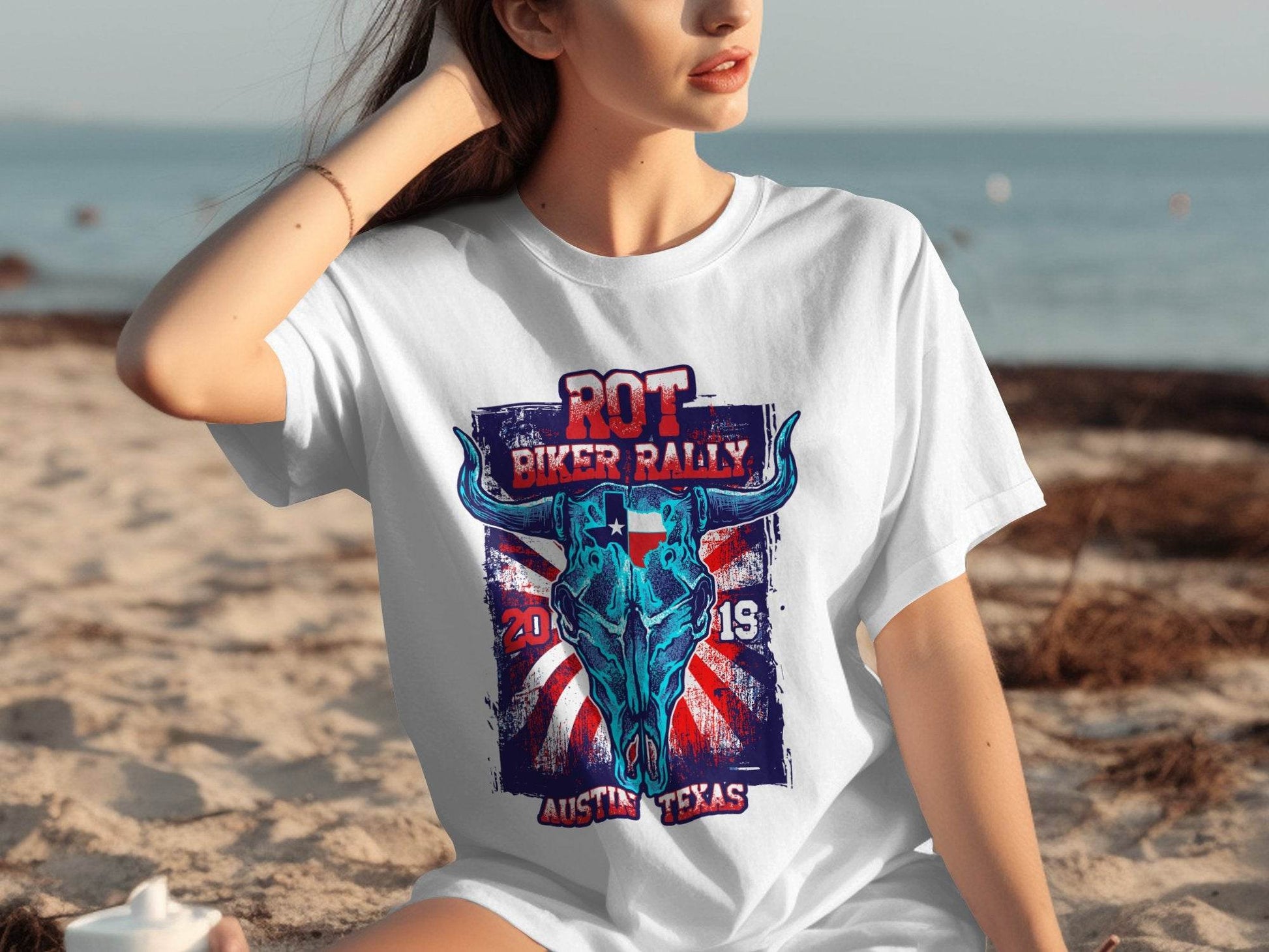 ROT Biker Rally Austin Texas 2019 T-Shirt - Design & Vybe