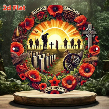 Fallen Soldiers – Metal Art Decor
