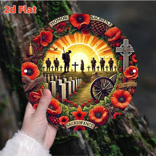 Fallen Soldiers – Metal Art Decor