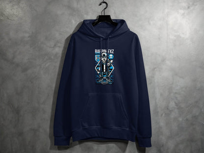 Street Art Urban Panther DJ Design Illustration Hoodie - Design & Vybe