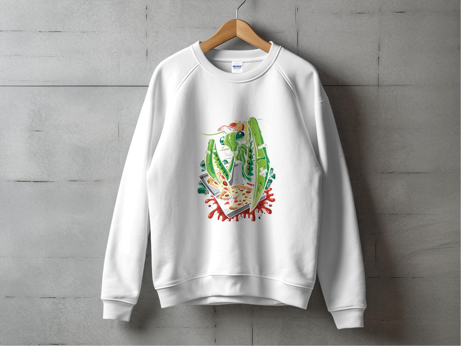 Vibrant Artistic Design on Comfortable Sweatshirt product