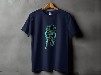 Astronaut with Ice Cream Graphics Cool Print For T-Shirt - Design & Vybe