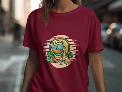 Celebration Cheers Graphic Art Design T-Shirt - Design & Vybe