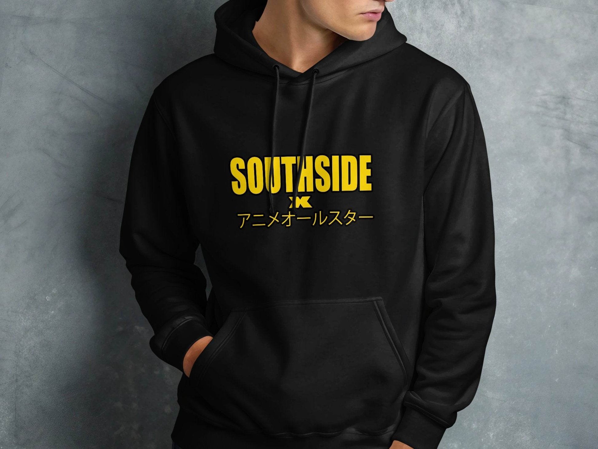 Southside with Anime All Stars Graphic Novelty Hoodie - Design & Vybe