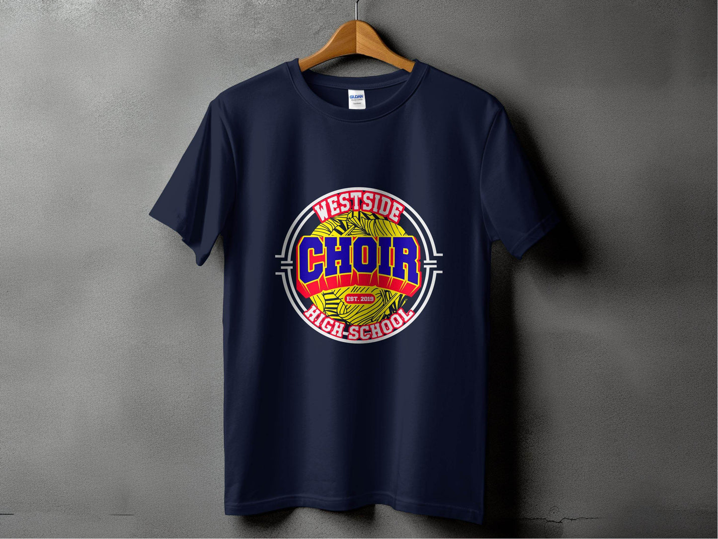 Westside High School Choir Retro Graphic Design T-Shirt - Design & Vybe