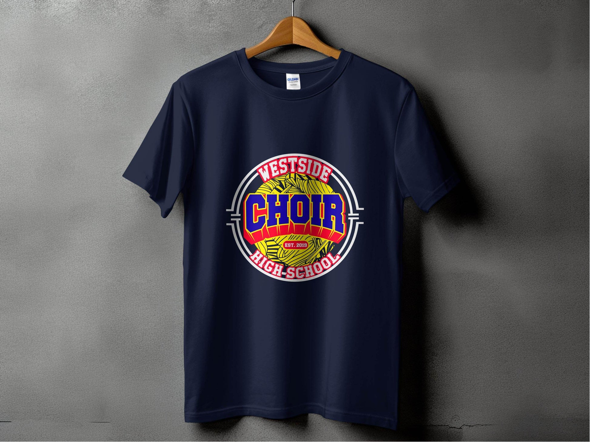 Westside High School Choir Retro Graphic Design T-Shirt - Design & Vybe