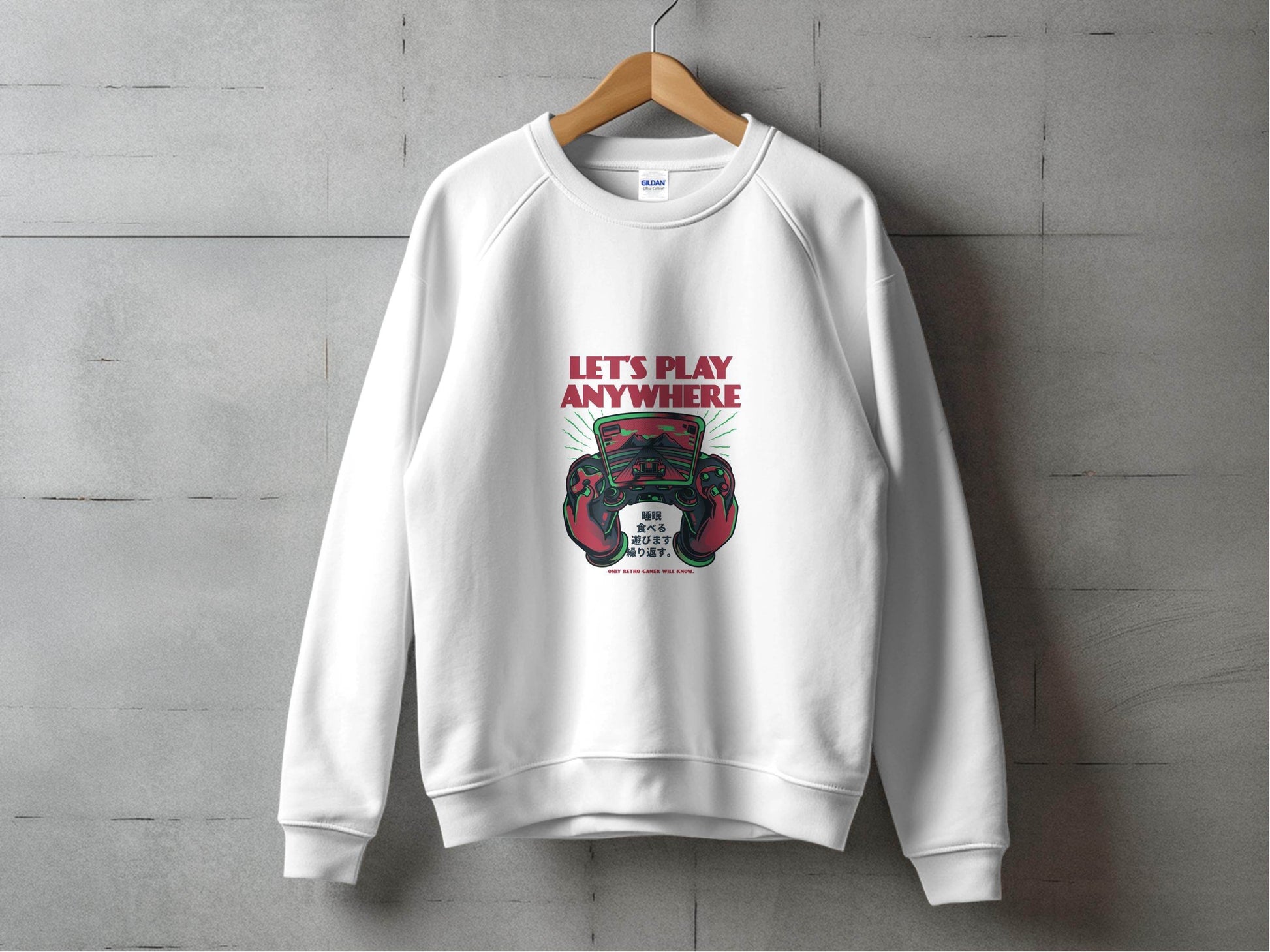 Let's Play Anywhere Retro Gamer Will Know It Hoodie - Design & Vybe