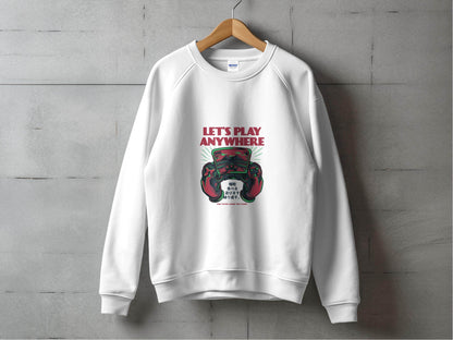 Let's Play Anywhere Retro Gamer Will Know It Hoodie - Design & Vybe