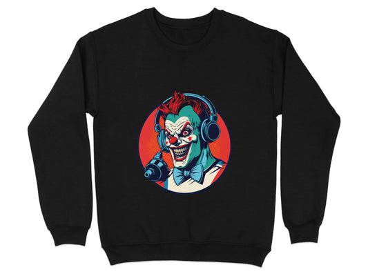 Creepy Clown Gamer Graphic Sweatshirt product type