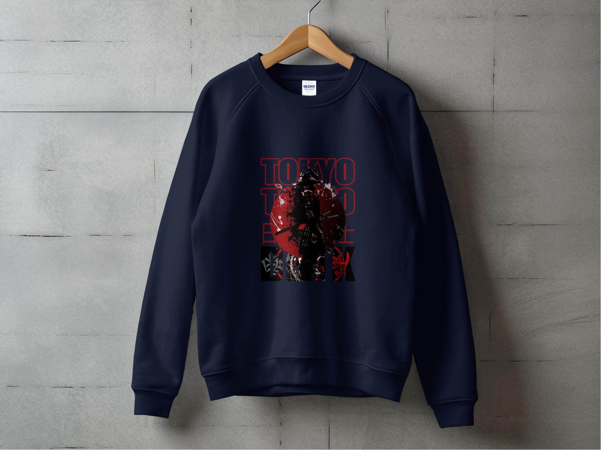TOKYO Samurai Warrior Japan Style Art Sweater - Design & Vybe