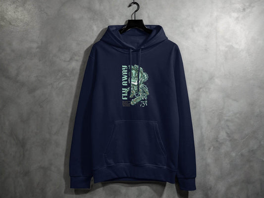 Fly Away Steampunk Robot Skateboard Graphic Design Hoodie - Design & Vybe