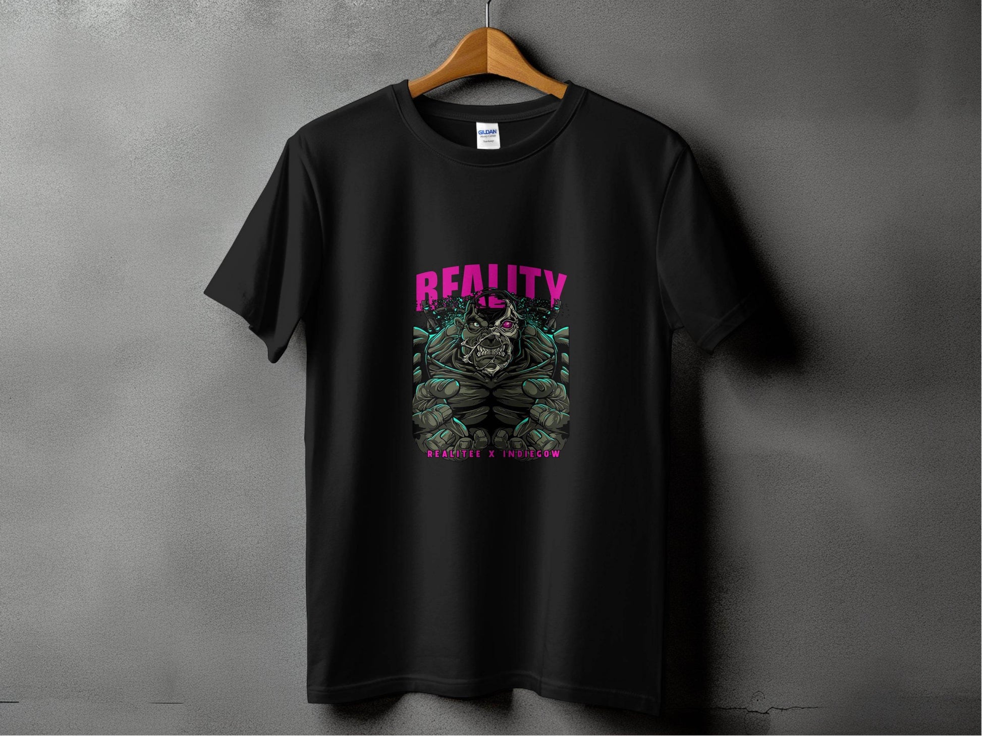 Reality Indiecow Realitee Monster Graphic T-Shirt - Design & Vybe