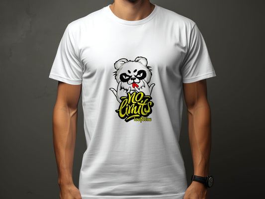 No Limits with Cool Panda Low N Slow Graphic T-Shirt - Design & Vybe