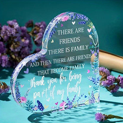 Acrylic Lavender Friendship Gift