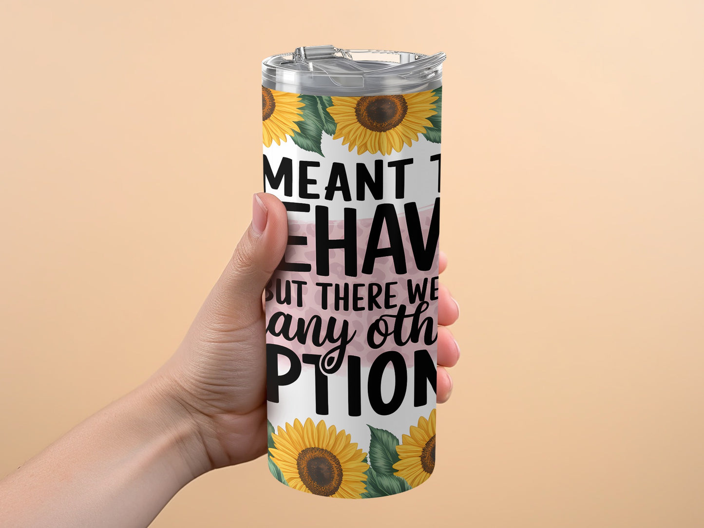 Sunflower Design Tumbler for Beverages Vacuum Tumbler Product