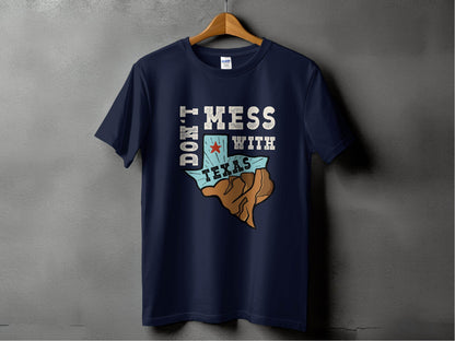 Iconic Don't Mess with Texas Graphic T-Shirt - Design & Vybe