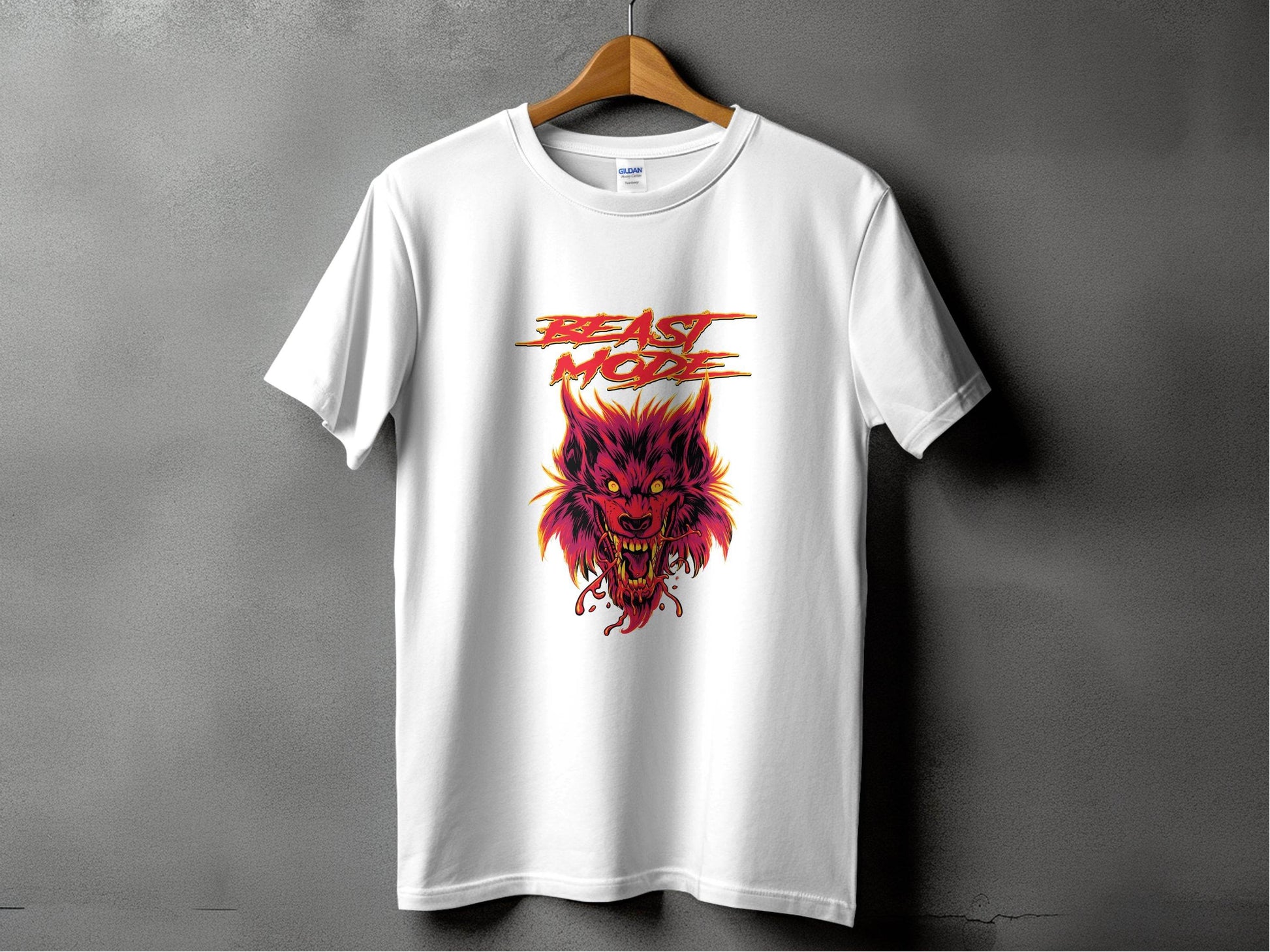 Beast Mode Graphic Print On Premium Quality Unisex T-Shirt - Design & Vybe