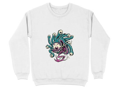Eye Monster Colorful Fantasy Illustration Graphic Sweater - Design & Vybe