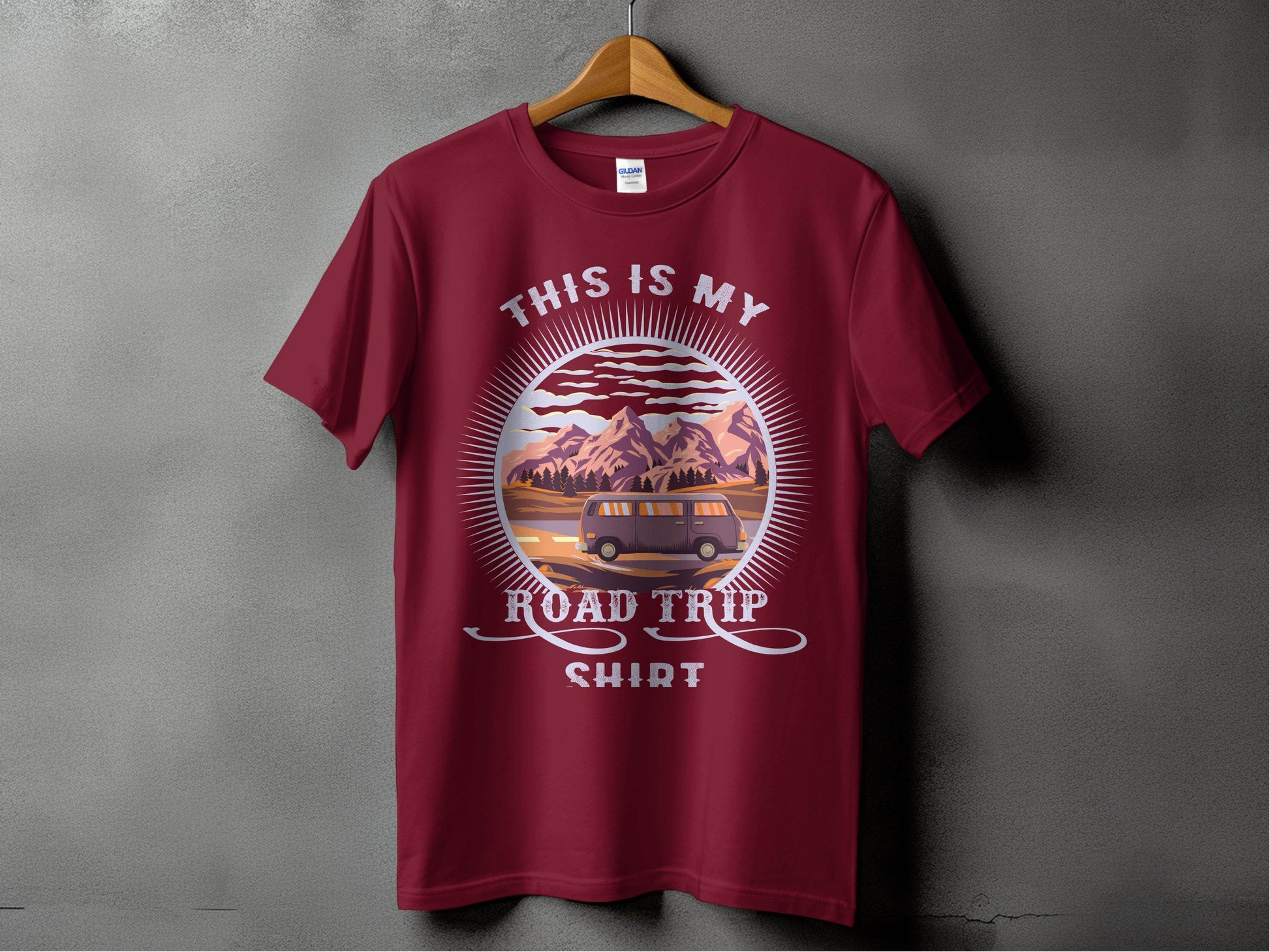Road Trip Adventure Graphic Comfortable T-Shirt - Design & Vybe