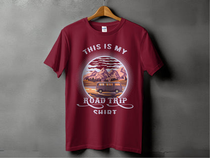 Road Trip Adventure Graphic Comfortable T-Shirt - Design & Vybe